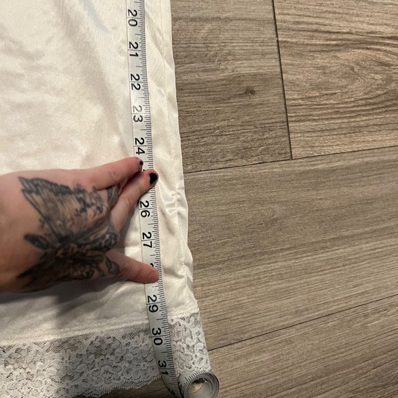 Cottage core cream slip dress - Picture 5 of 6